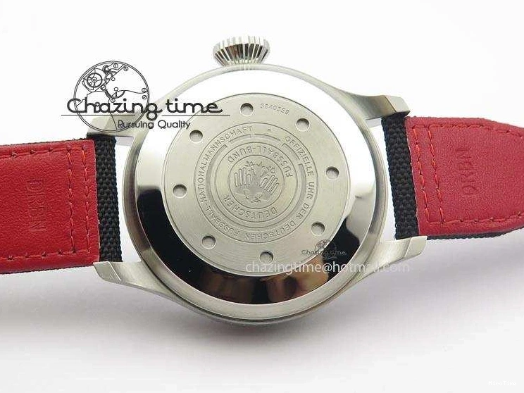 MIROTIME 0318 Big Pilot Real PR IW500432 DFB Limited Edition ZF 1:1 Best Edition On Black Nylon Strap A Fashionable 7276